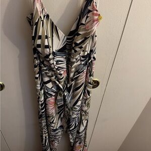 Tropical Patterned jumpsuit